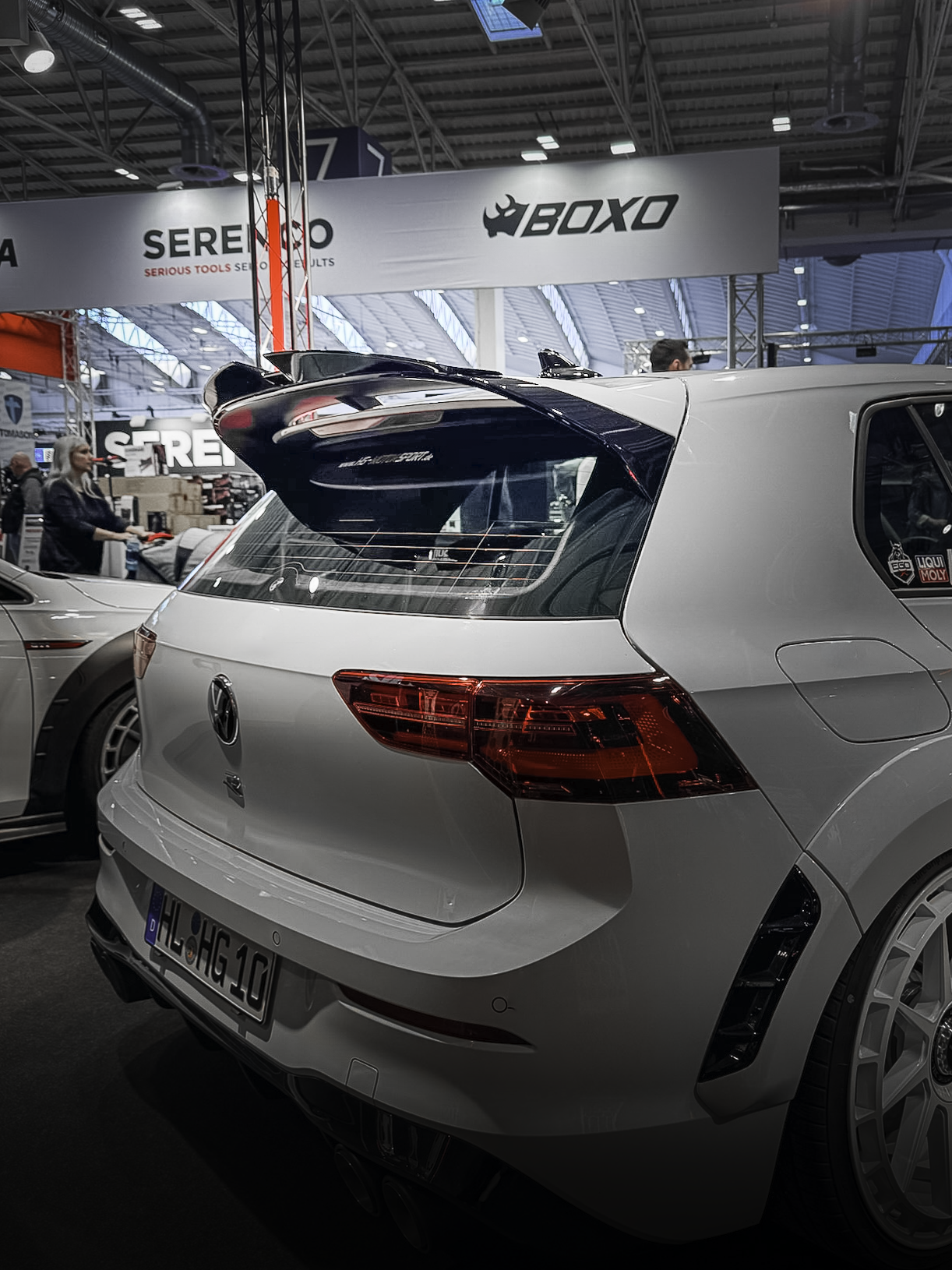 Heckspoiler Golf 8 R & GTI Clubsport mit Performance Paket