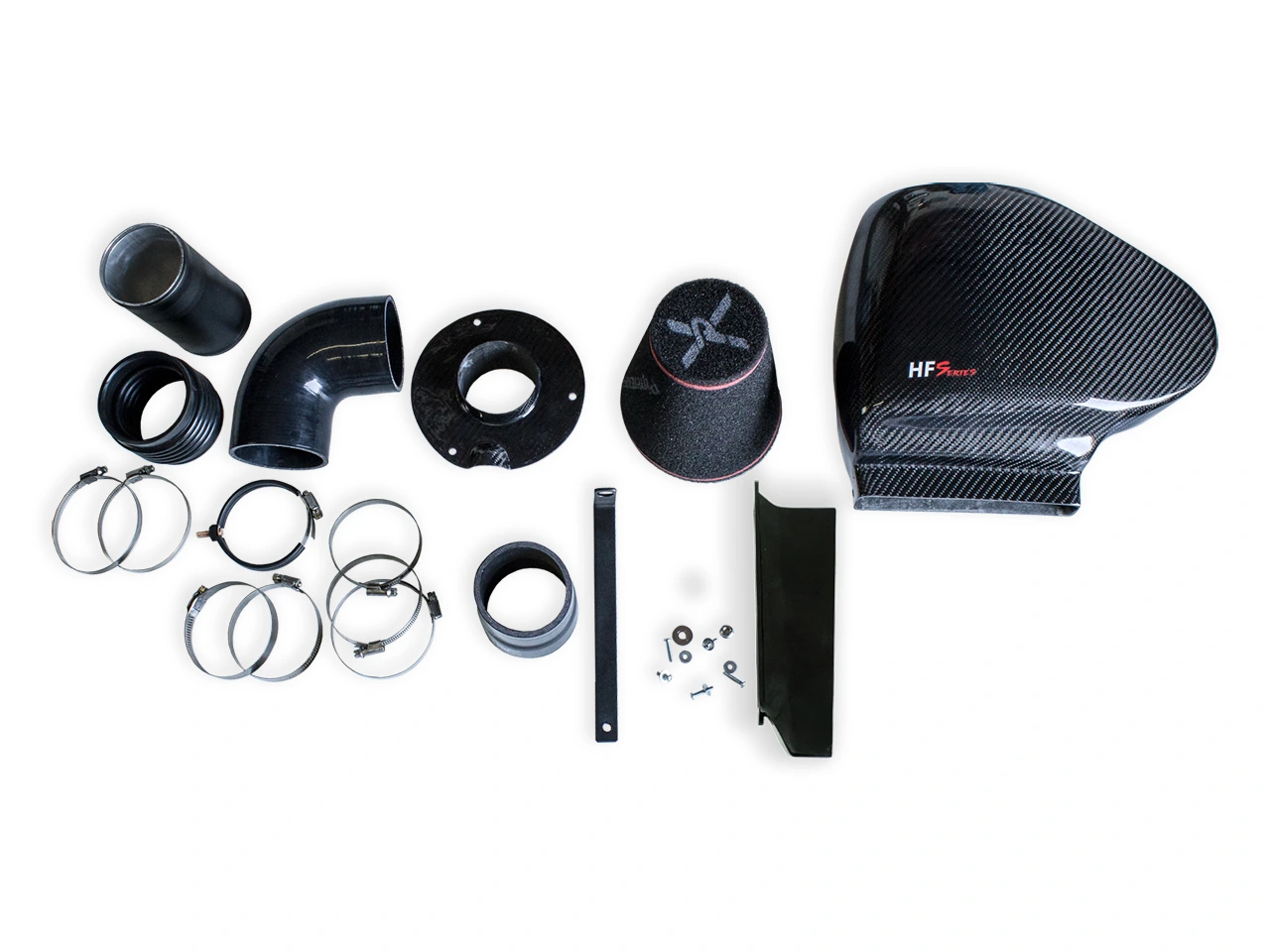 HFI Carbon Air Intake Kit Polo 6R WRC 2.0 TSI 220PS