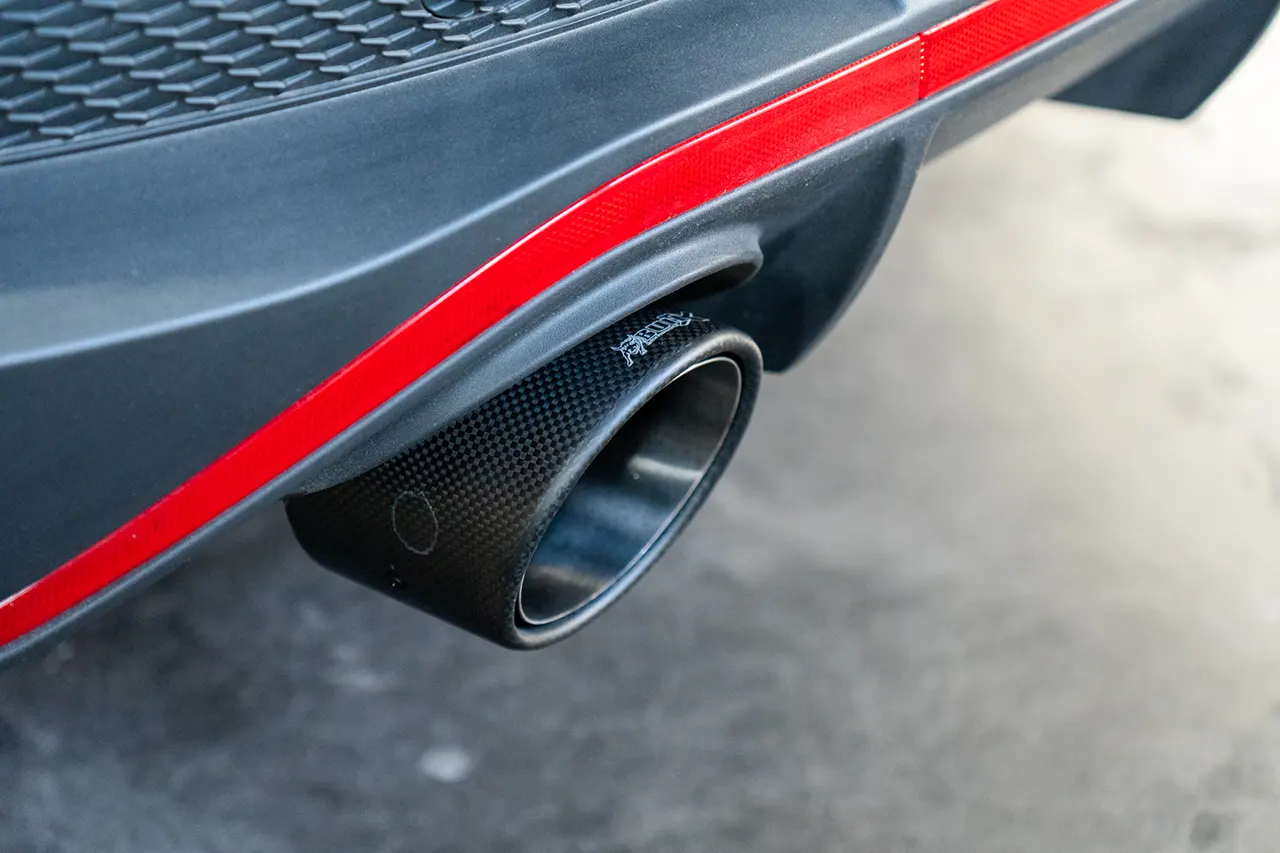 Bull-X Endrohrset: Carbon 2x114mm Hyundai i30N inkl. Performance