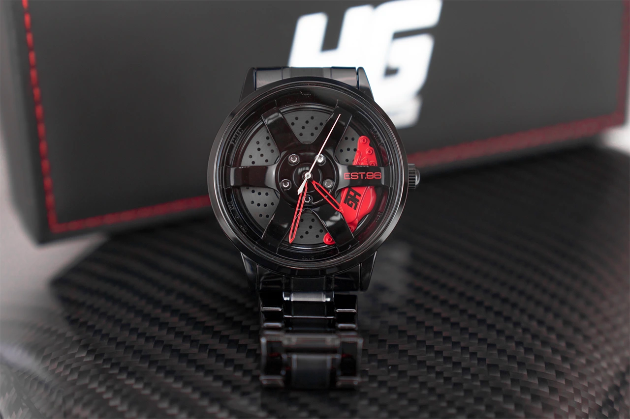 HG-Motorsport Armbanduhr Felgendesign