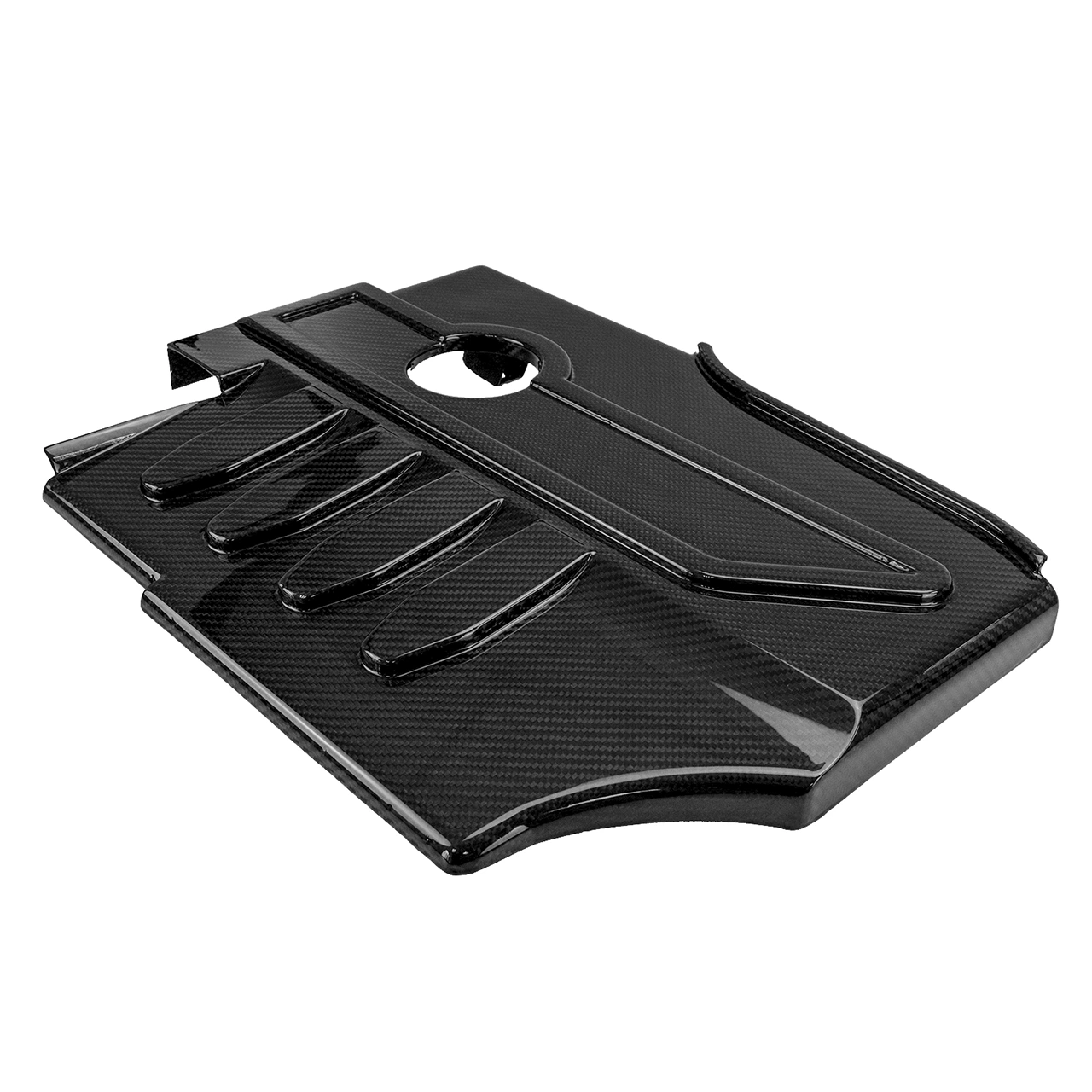 Carbon Motorabdeckung TTS-Style HFI Intake EA113 2.0 T(F)SI (Golf 5/6 etc.)