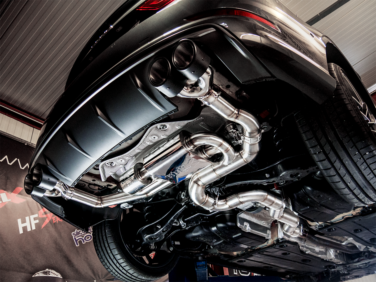 EGO-X Abgasanlage 3,5" Audi S3 8V quattro 300/310PS (mit ECE*)