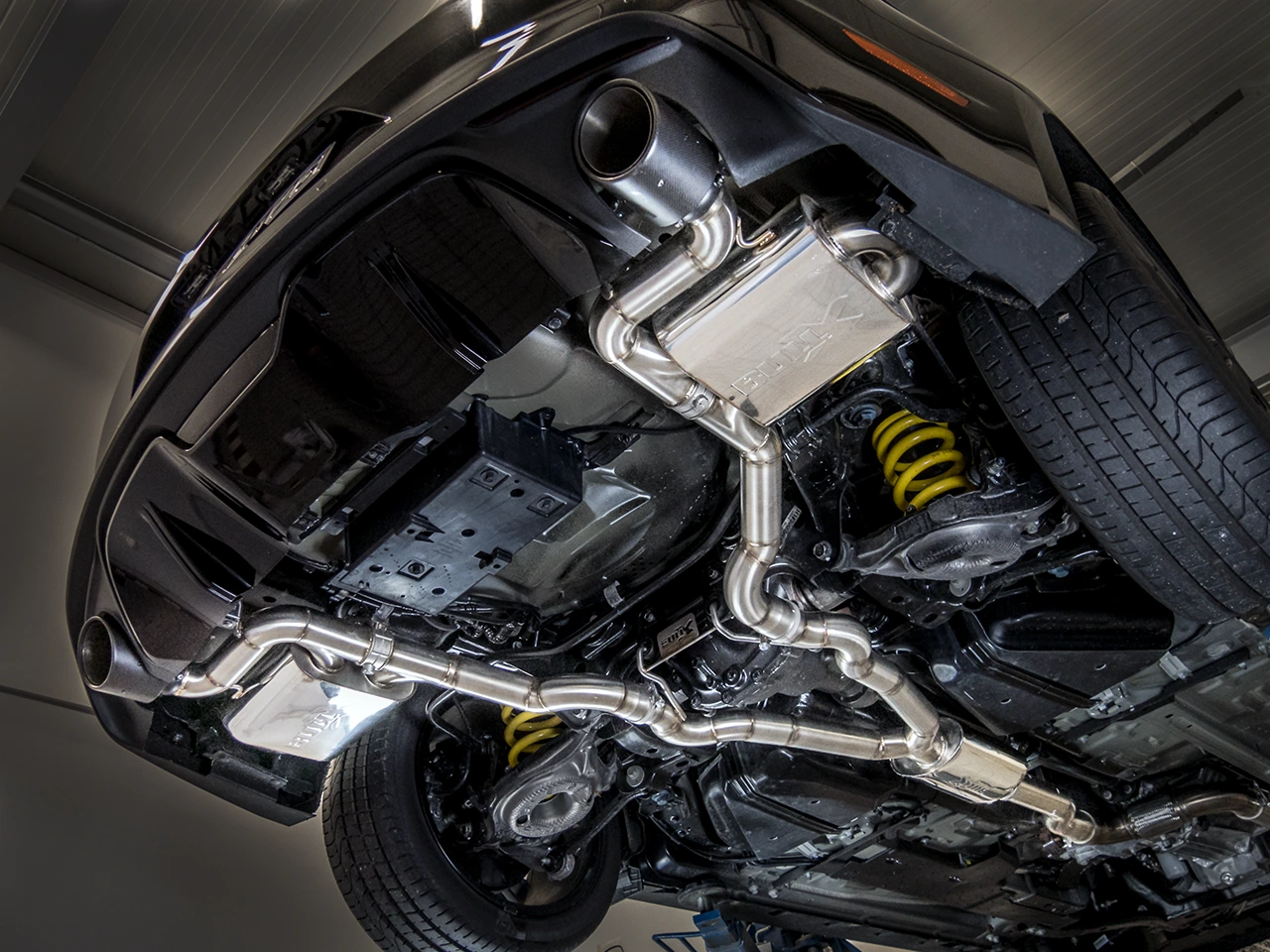 EGO-X/ Bull-X Valved Abgasanlage 3" Ford Mustang VI 5.0 V8, 2.3L Ecoboost (mit ECE*)