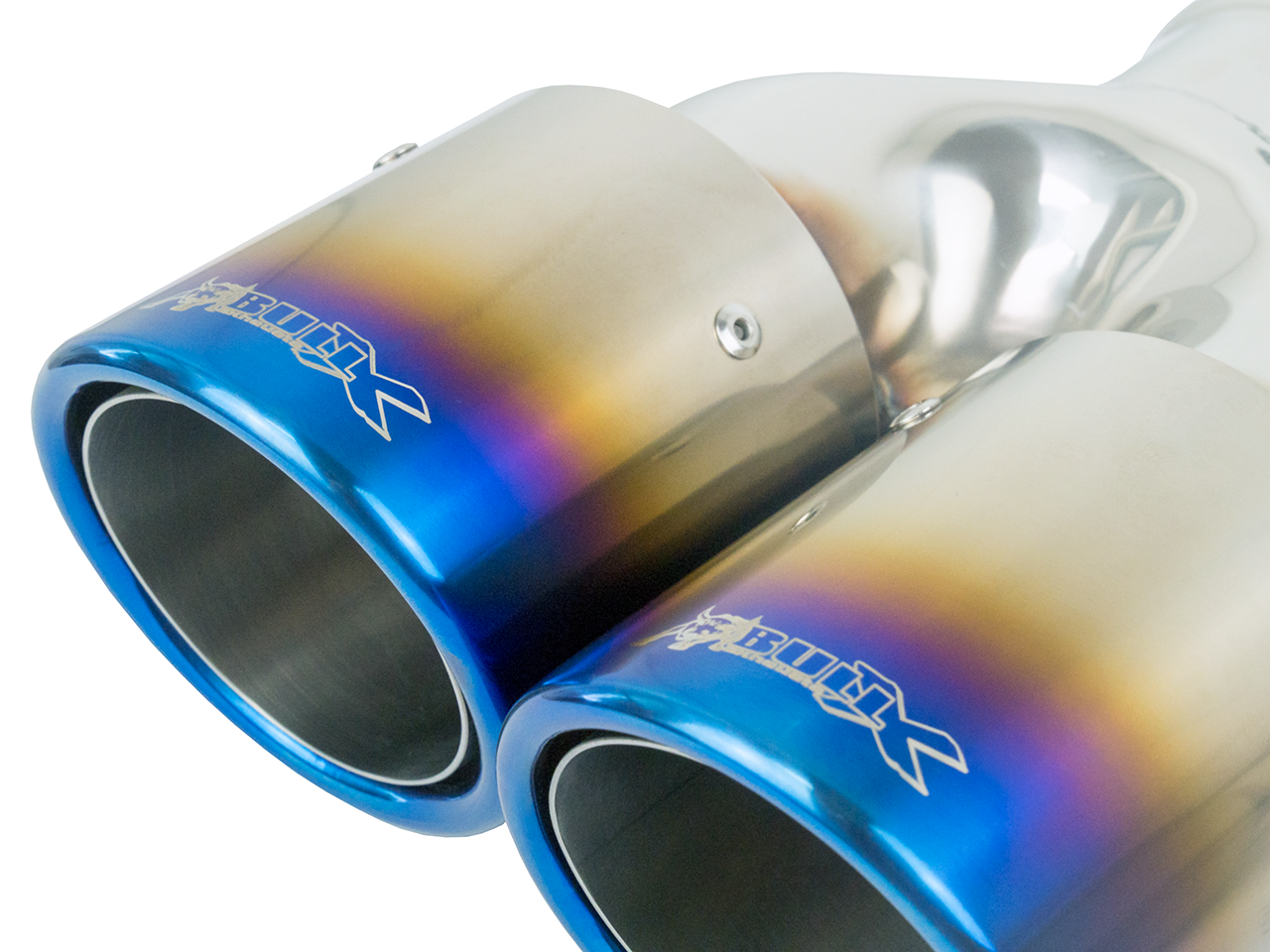 Bull-X Endrohrset Y-Style: Typ 19 Titan versetzt
