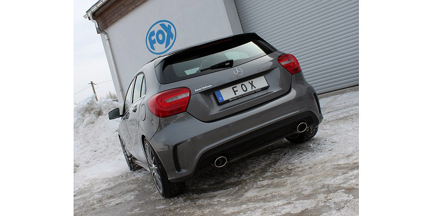 FOX Sportabgasanlage Mercedes A-Klasse W176