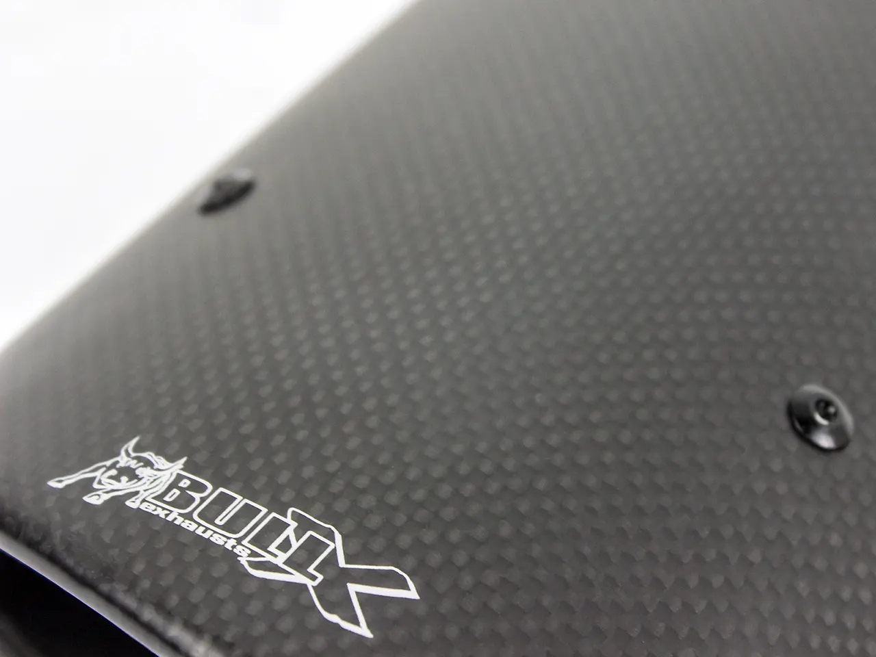 Bull-X Endrohrset: Typ 3 Carbon Oval 126x94