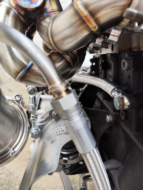 1.8T 20V Plug & Play Turbo Kit: PSR GTX28 + Stoßaufladungskrümmer + Downpipe + Leitungen + Ansaugrohr