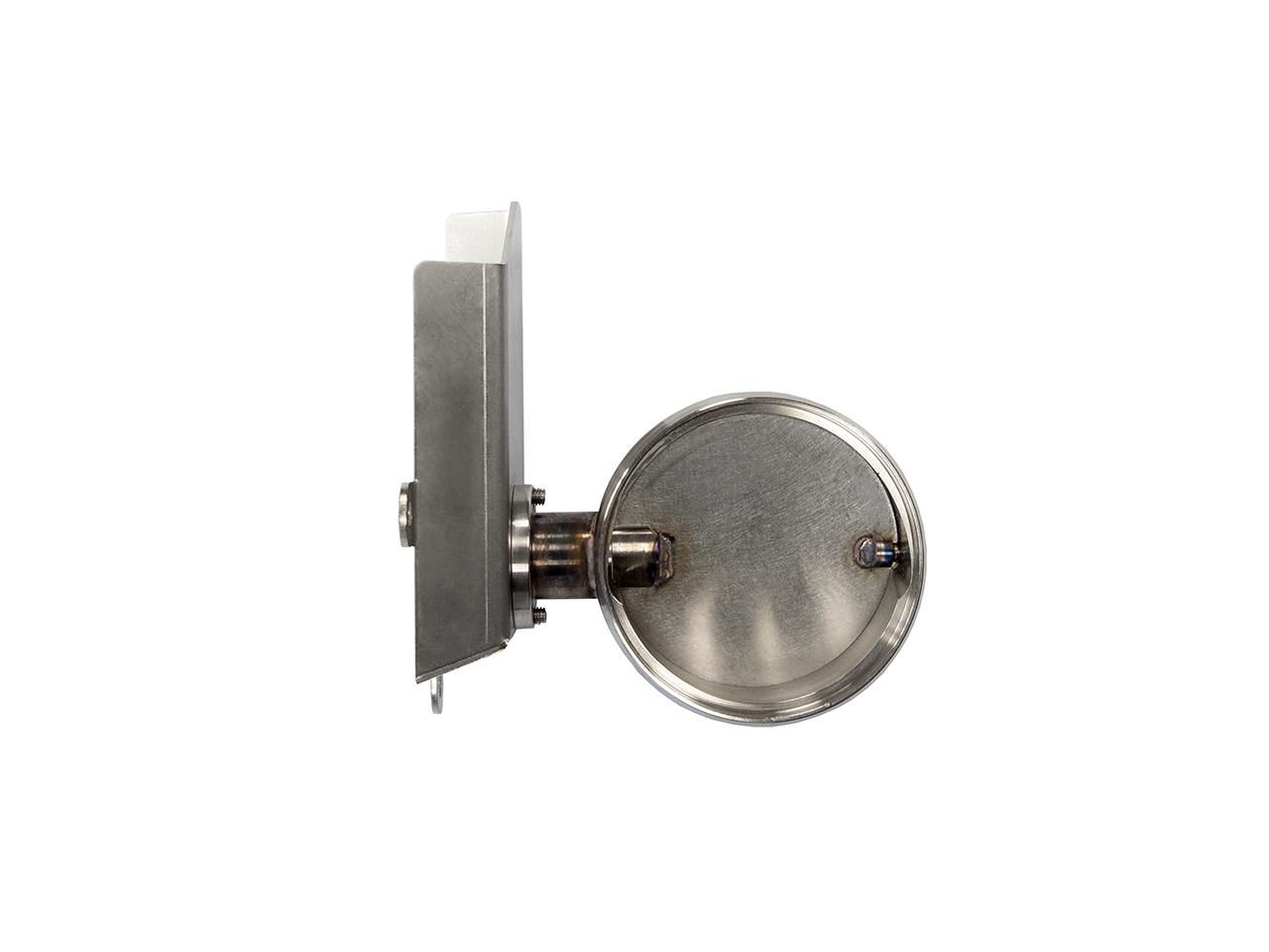 Elektronische Abgasklappe ungeschlitzt