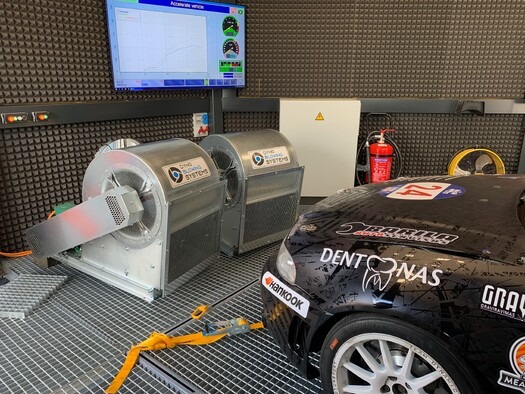 Dyno Blowing Systems Frontal-Radialventilator für Leistungsprüfstände