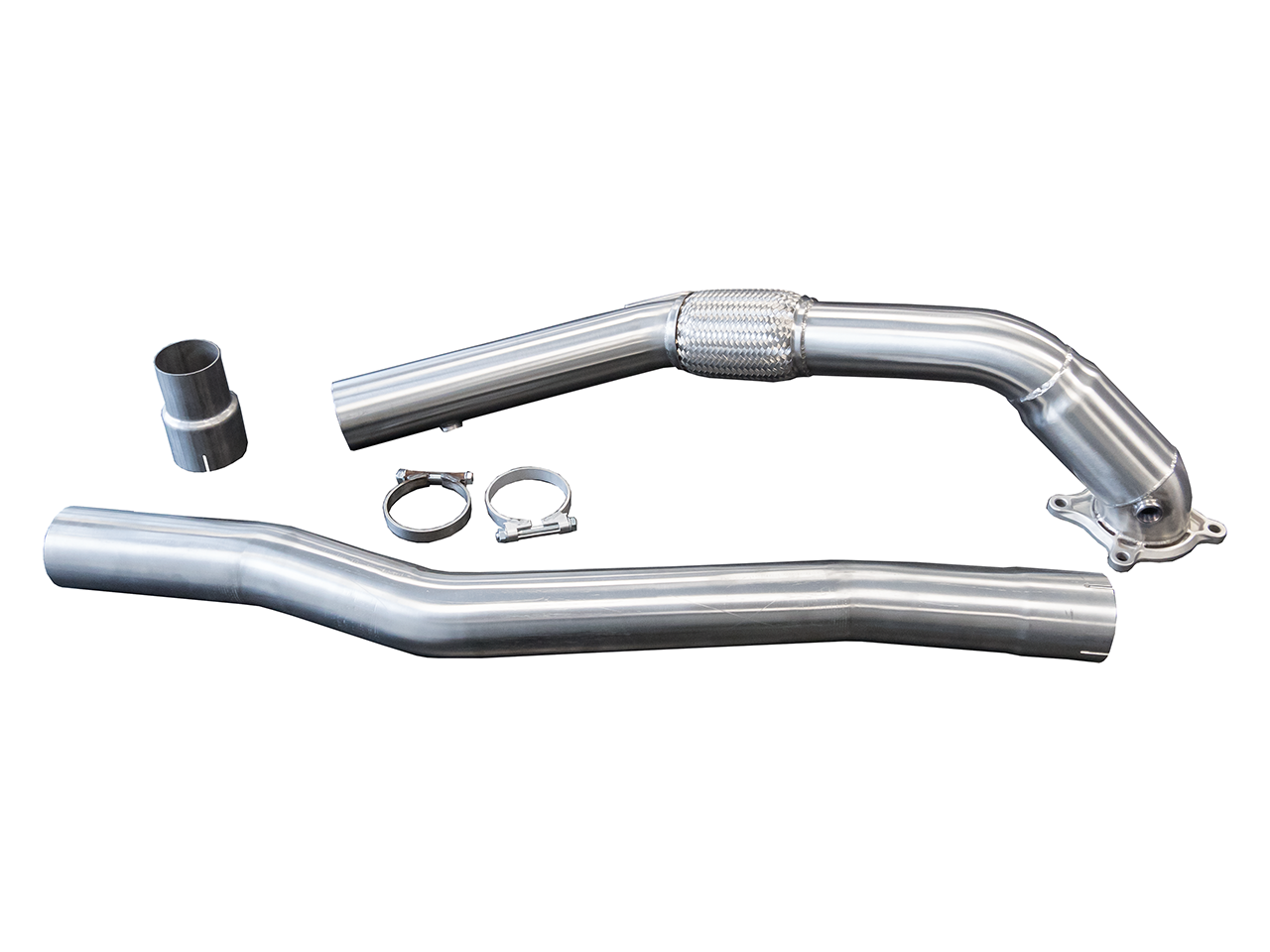 Bull-X Downpipe 3"/ 3.5" Oberteil VAG 1.8-2.0 T(F)SI (mit ECE*)