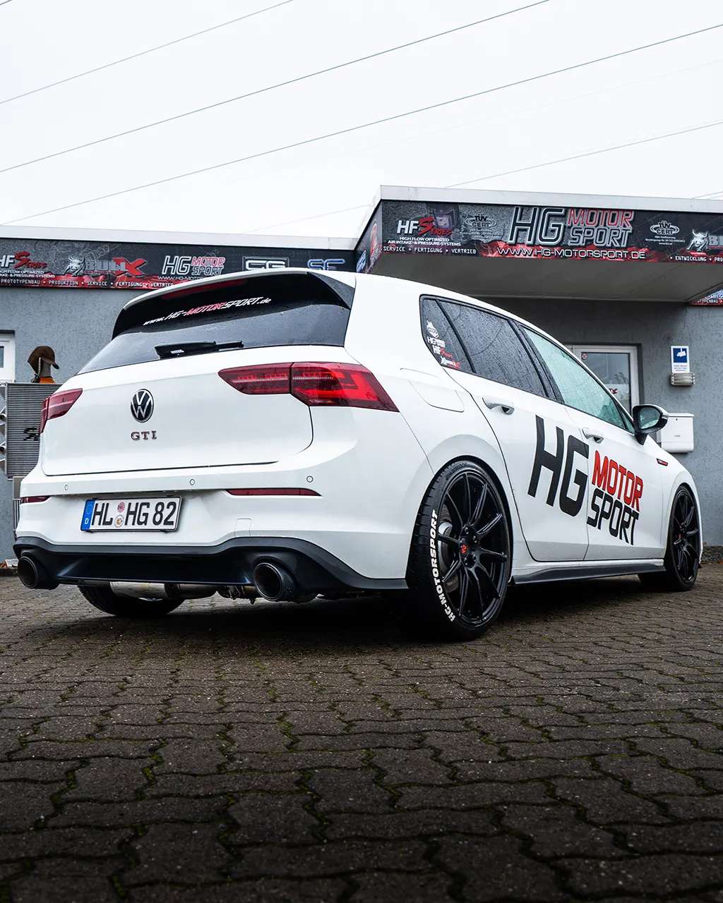 HG-Motorsport Aufkleber Set geplottet 1350x350mm