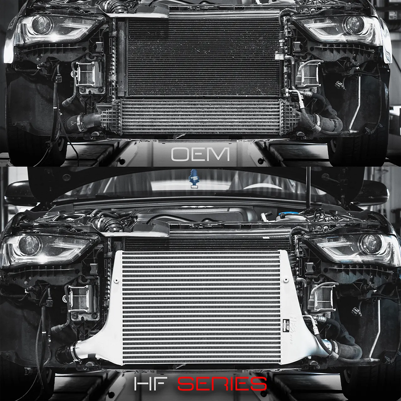 HF-Series Ladeluftkühler Kit Audi A4/A5 B8 B8.5