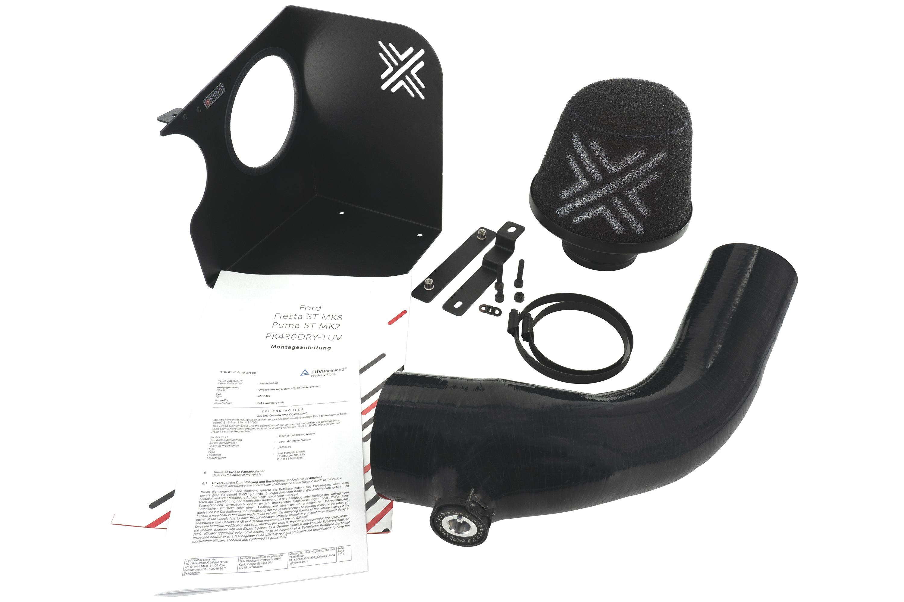 Pipercross Performance Ansaugkit Ford Fiesta ST MK 8 / 8.5 / Puma ST MK2 PK430DRY
