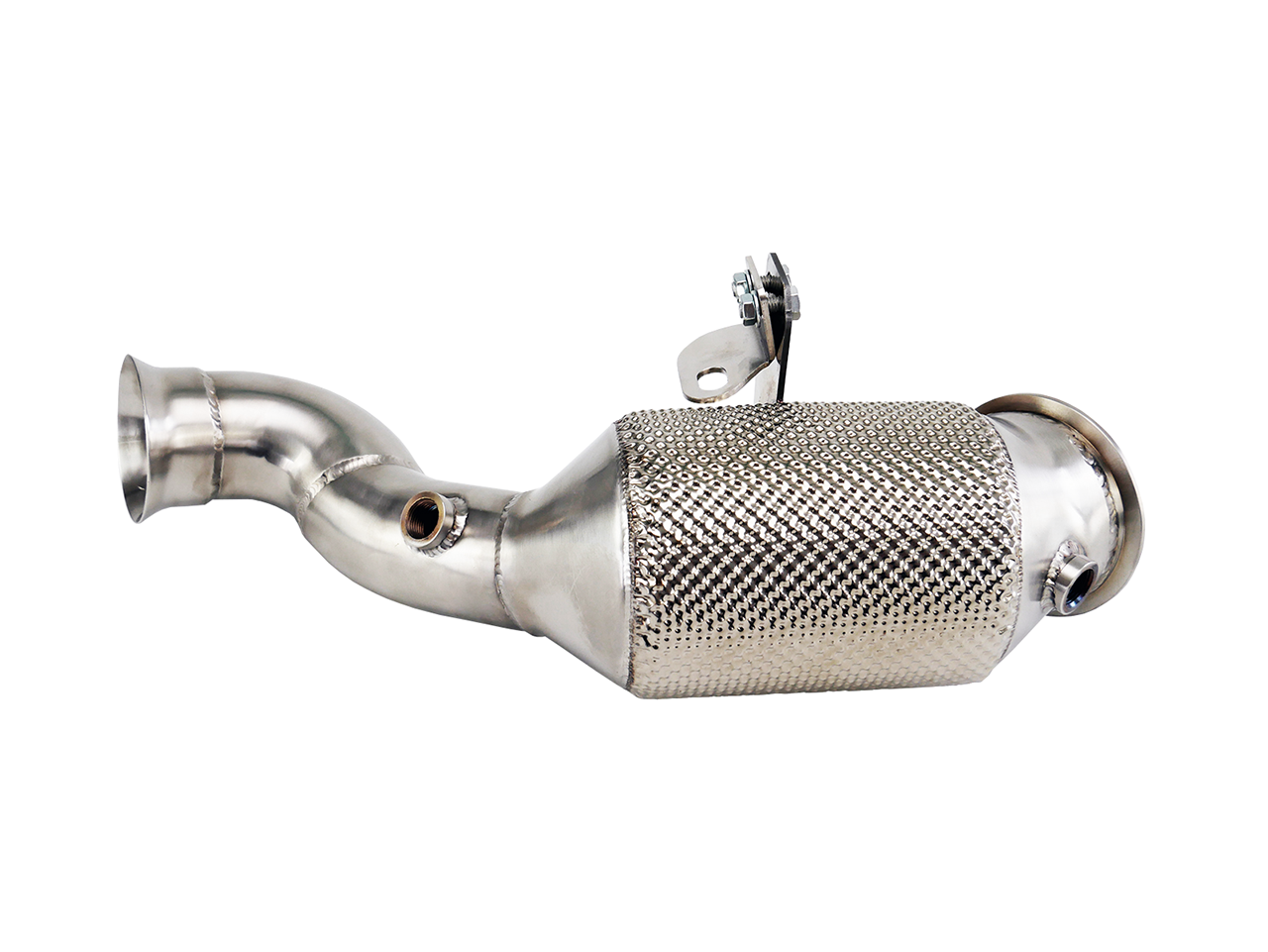 Bull-X Downpipe 2,75" Mercedes C200, C250, C300, C350 205