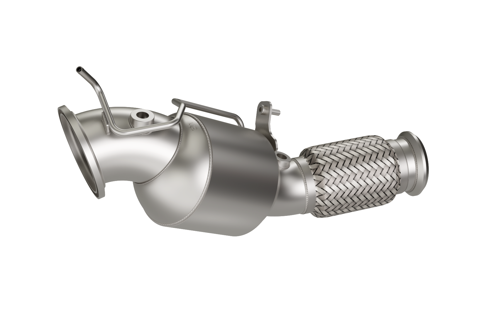 HJS ECE Downpipe BMW 20i/30i B48 G-Reihe OPF ab 11/2020