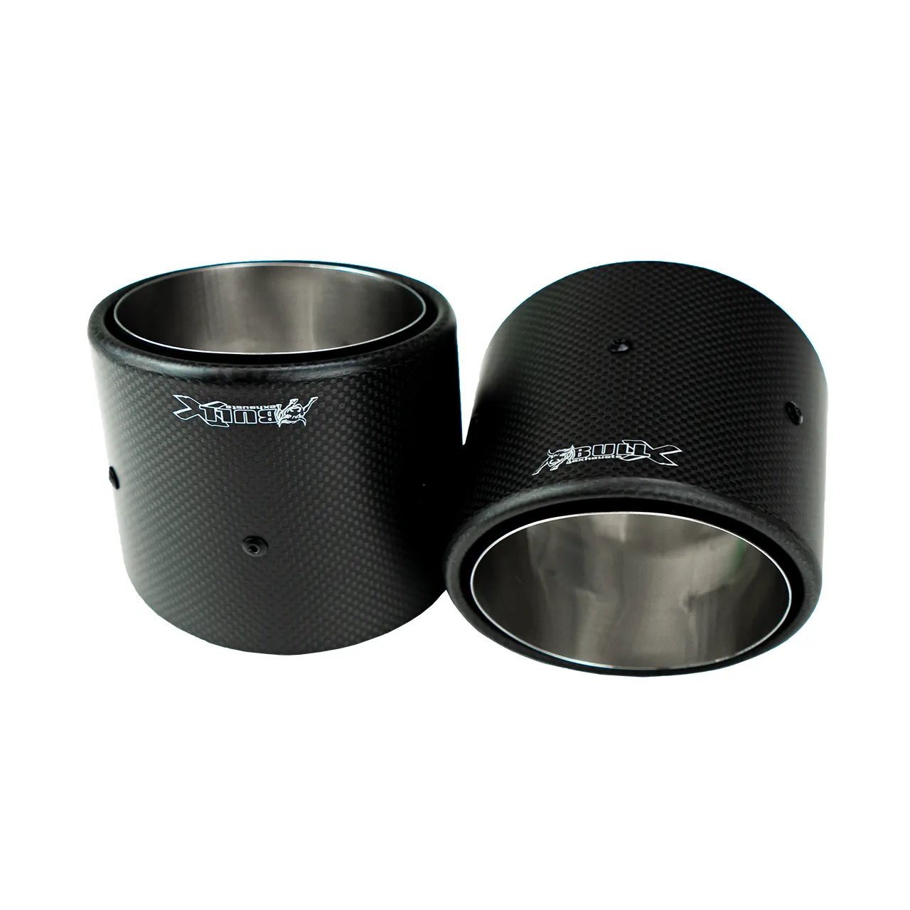 Bull-X Endrohrset: Carbon 2x114mm Hyundai i30N inkl. Performance