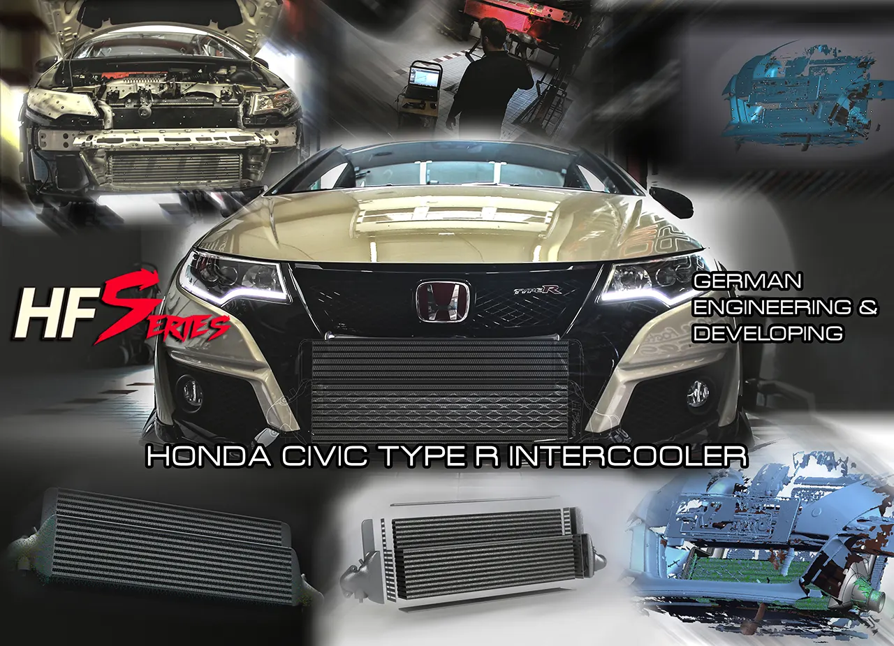 HF-Series Ladeluftkühler Kit Honda Civic Type R FK2 310PS