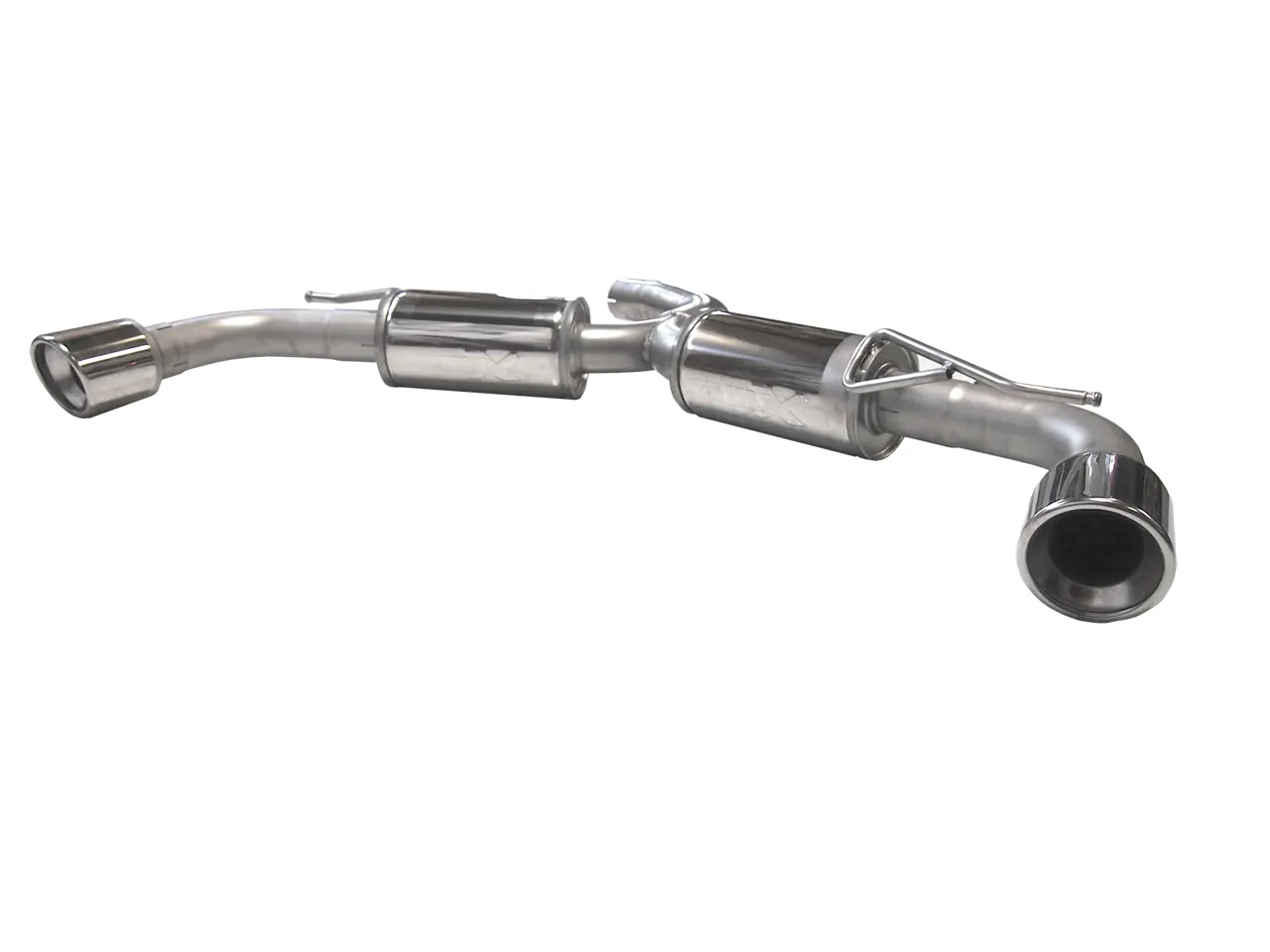 Bull-X ECE Endschalldämpfer 3" Y-Style links/rechts 1K Plattform 2.0 T(F)SI FWD (z.B. Golf 5/6)