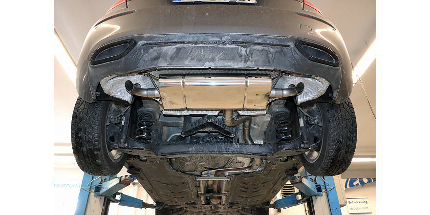 FOX Endschalldämpfer Mercedes A180/ A200 W177 136/163PS