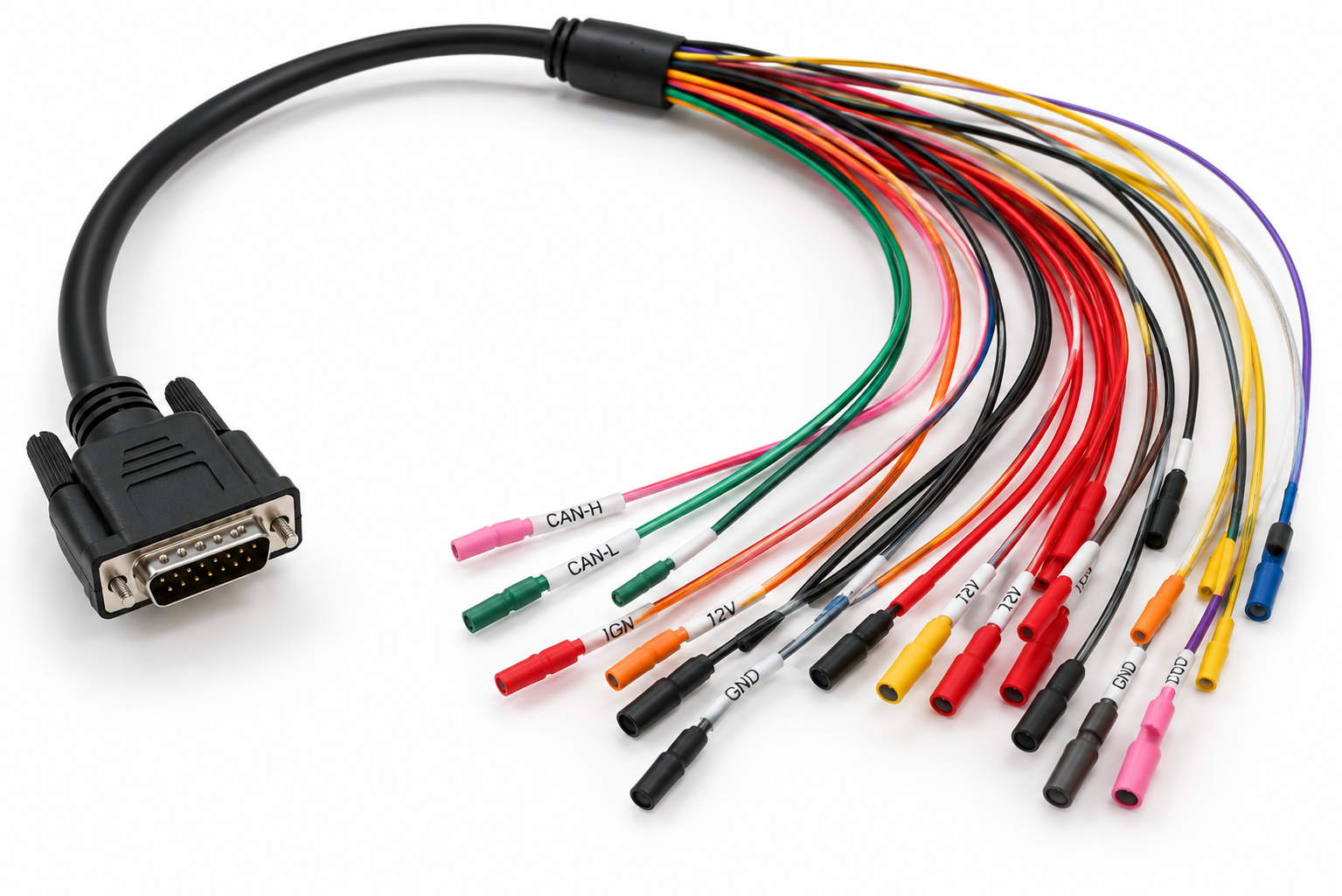 Autotuner Standard Breakout Bench Cable – verbesserte 34-Kabel-Version