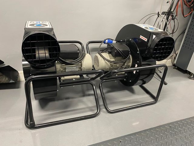 Dyno Blowing Systems Hochdruck-Kühlventilator für Leistungsprüfstände