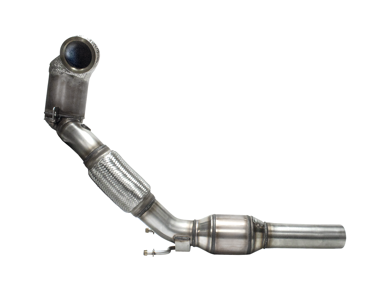 HJS ECE Downpipe 3" Golf 7 GTI Facelift/ Octavia 5E RS 2.0 TFSI 245PS E6 90811160