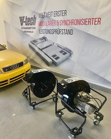 Dyno Blowing Systems Hochdruck-Kühlventilator für Leistungsprüfstände