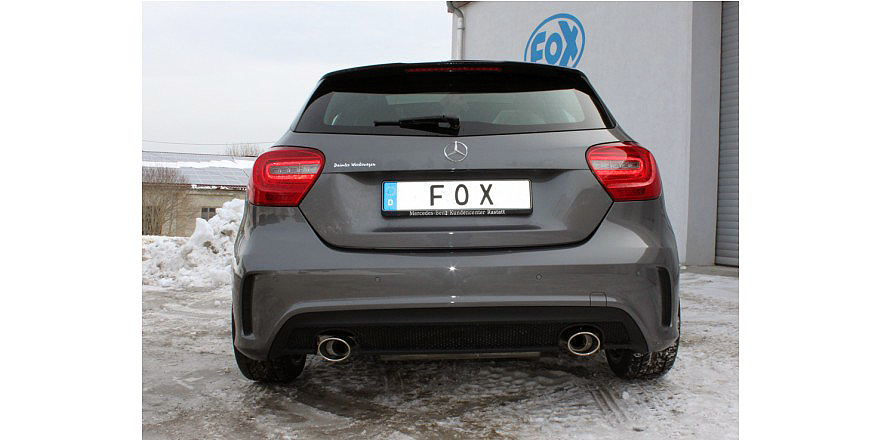FOX Sportabgasanlage Mercedes A-Klasse W176