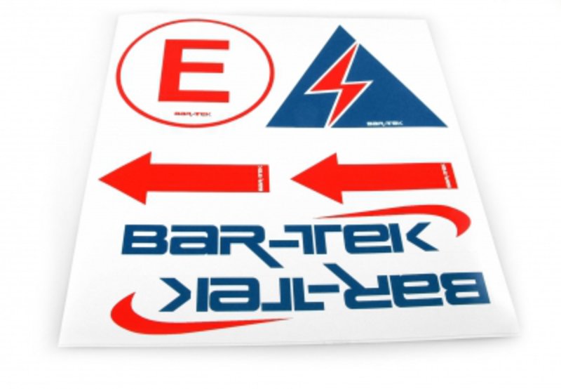 Stickersatz Rennsport BAR-TEK®