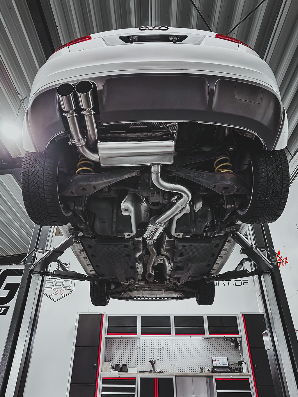 Bull-X ECE Abgasanlage 3" Audi S3 8P quattro 265PS