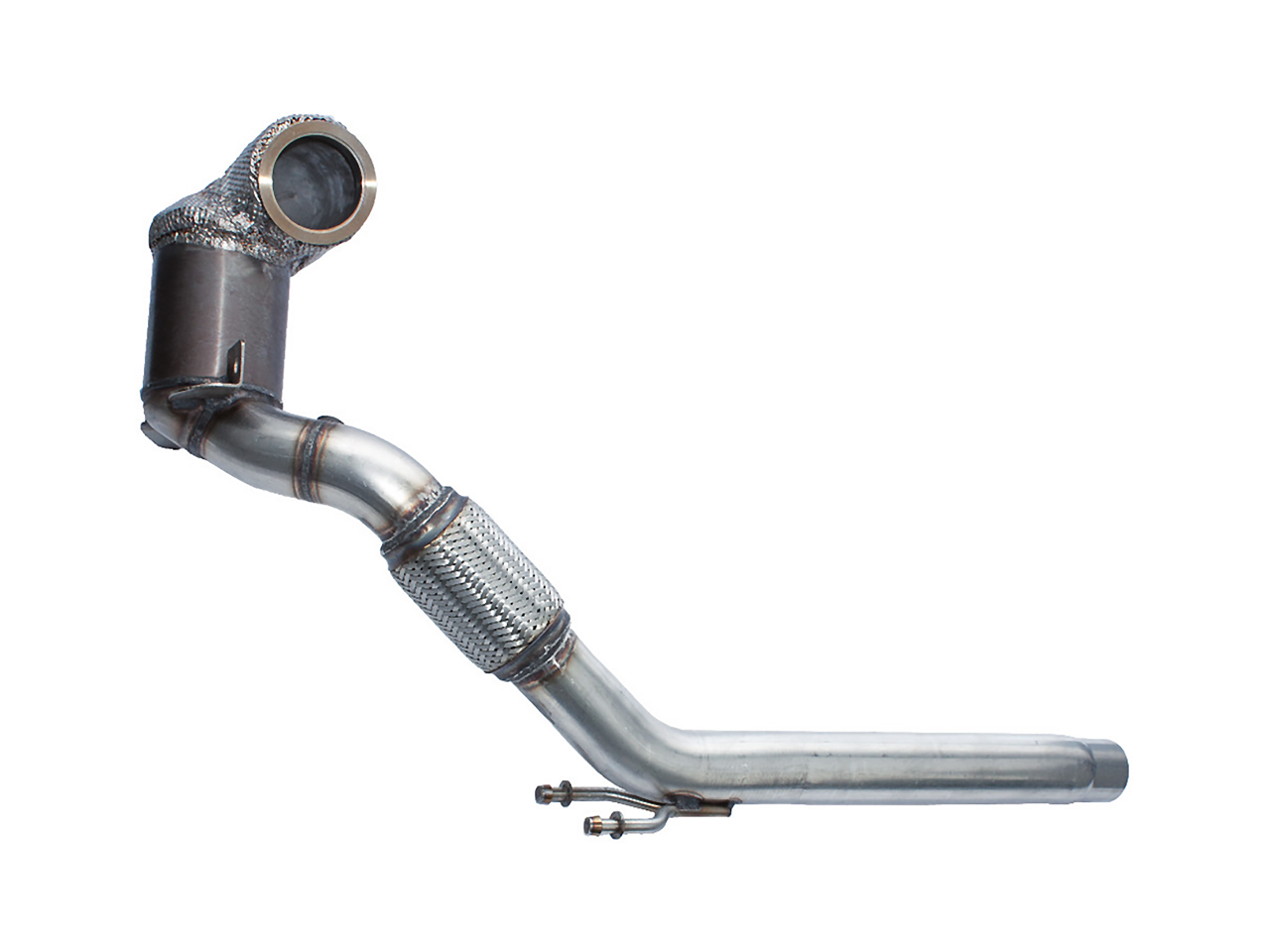HJS ECE Downpipe 3" VAG 1.8-2.0 TSI EA888 Gen.3 (z.B. Golf 7 GTI, Leon 5F Cupra) 90951115
