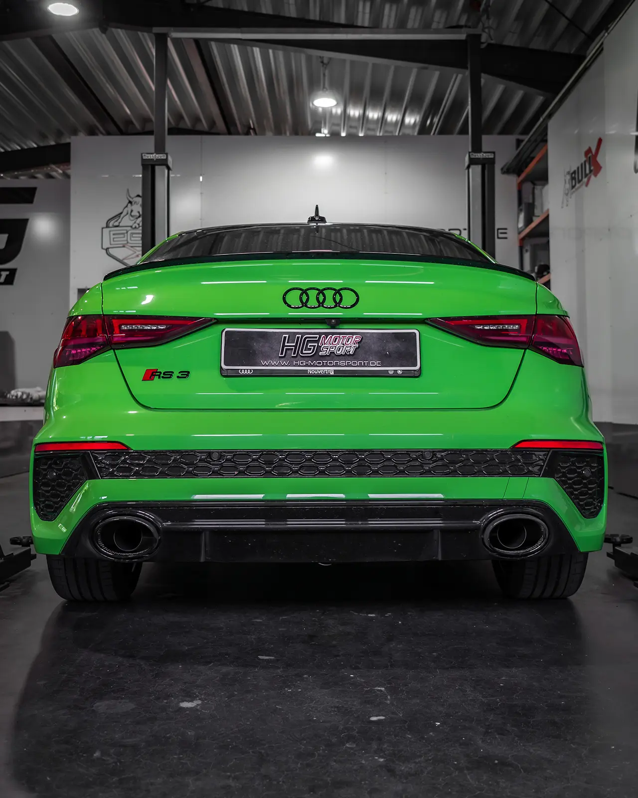 EGO-X Abgasanlage 3,5" Audi RS3 8Y quattro 400PS (mit ECE*)