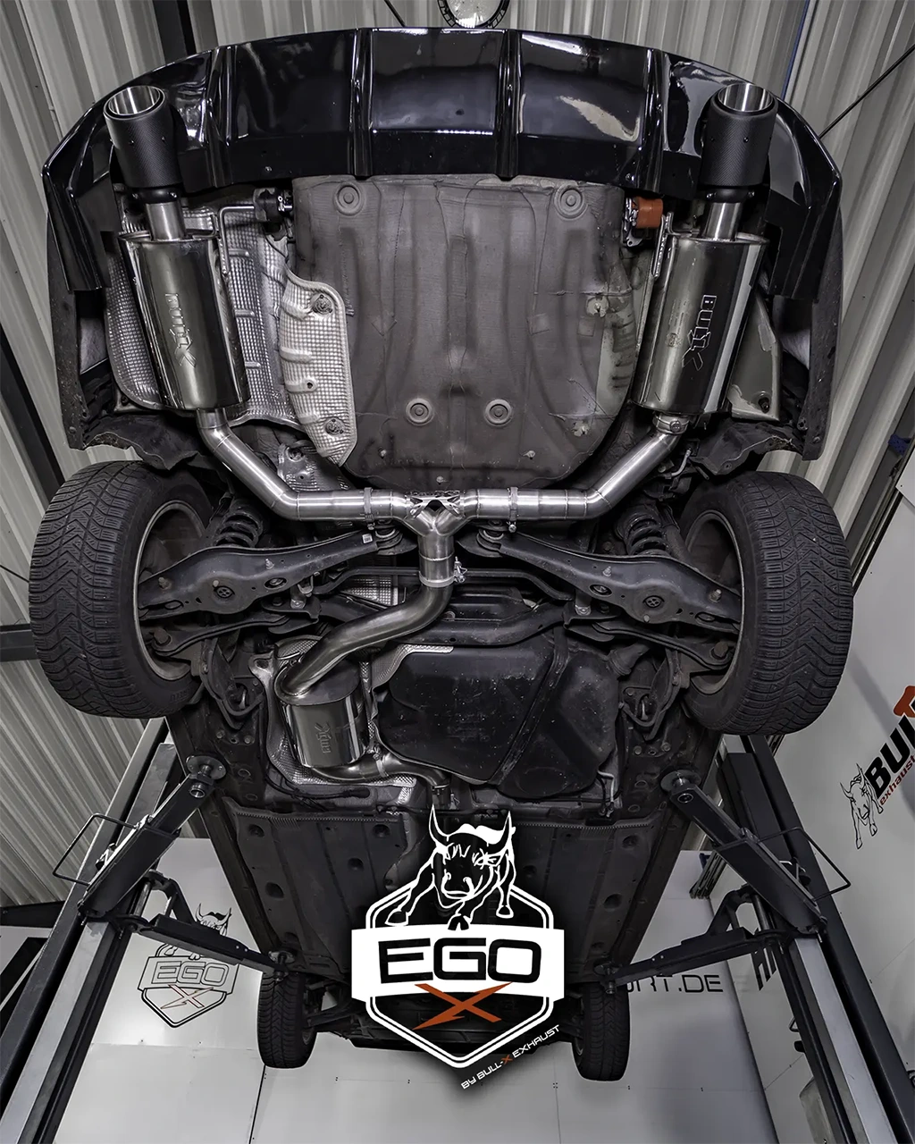 EGO-X Abgasanlage 3" Seat Leon 5F ST Cupra 265/280/290 (mit ECE*)