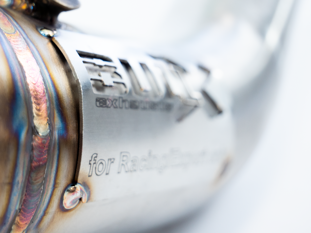 Bull-X Downpipe Unterteil/ VSD-Ersatzrohr 3" Audi A4/A5 B9 2.0 TFSI