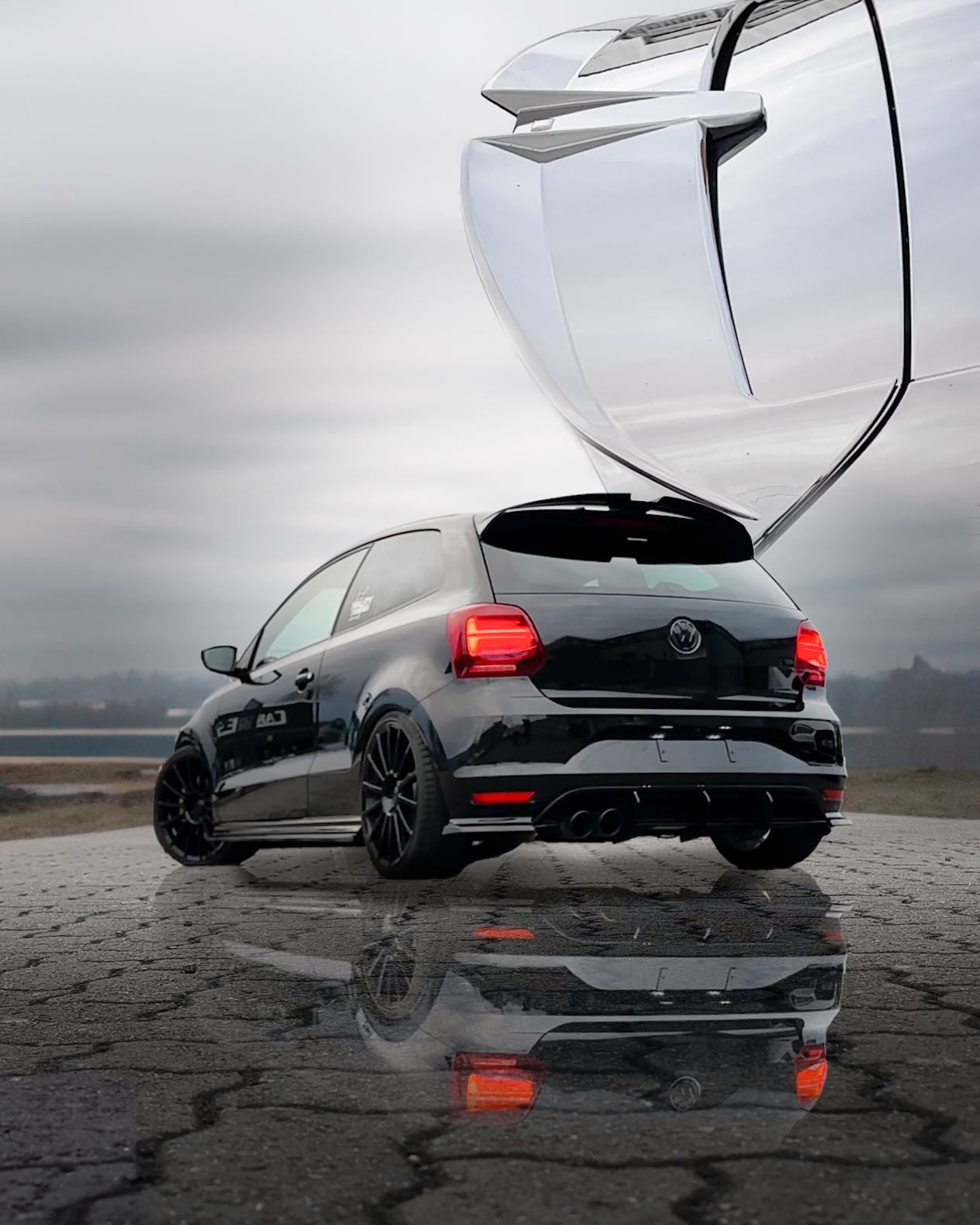 Heckspoiler VW Polo 6C GTI