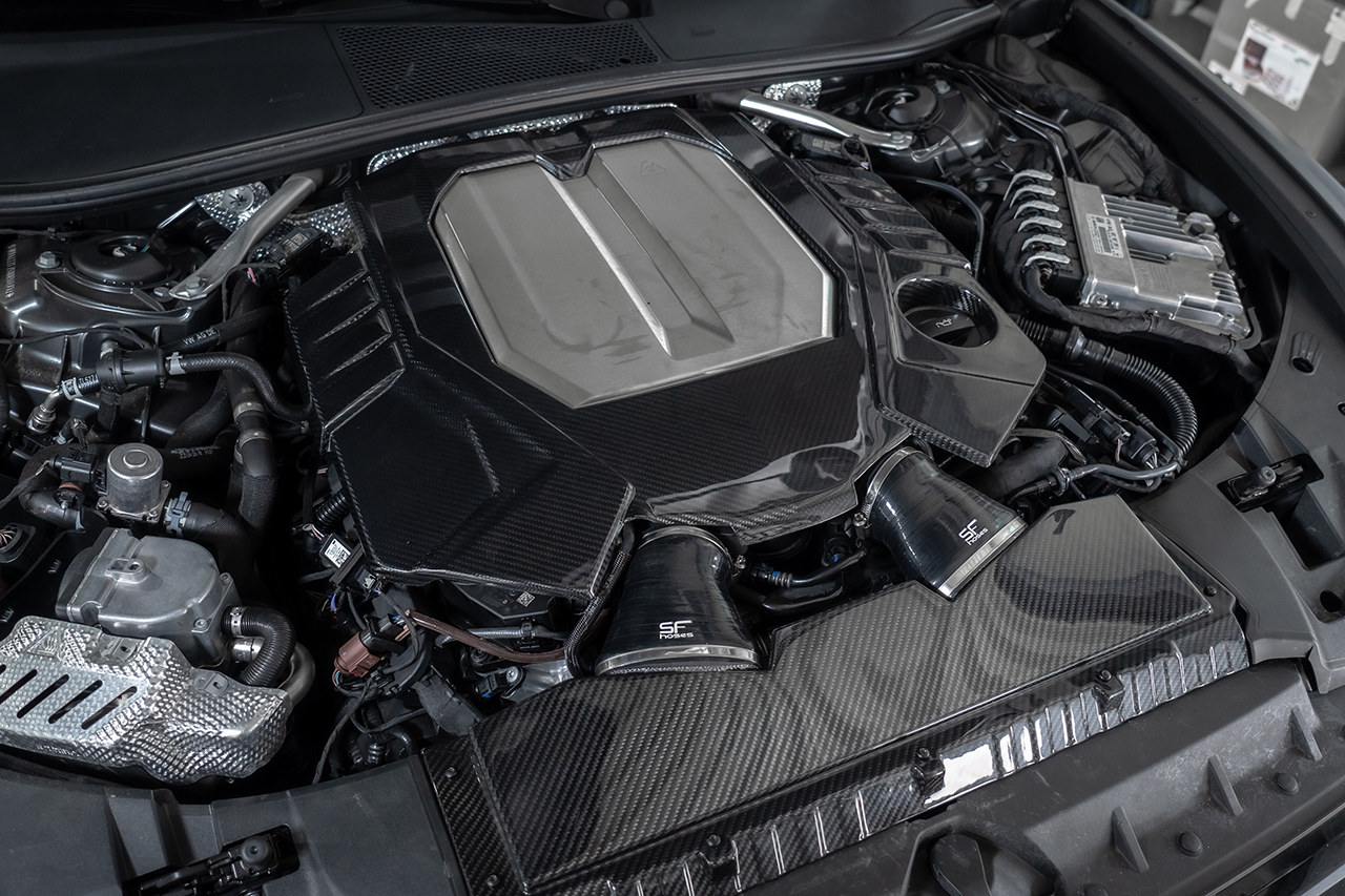 Carbon Motorabdeckung Audi RS6/RS7 C8/4K 4.0 TFSI quattro 600PS