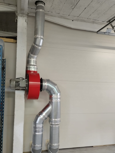 Dyno Blowing Systems Radialventilator für Leistungsprüfstände