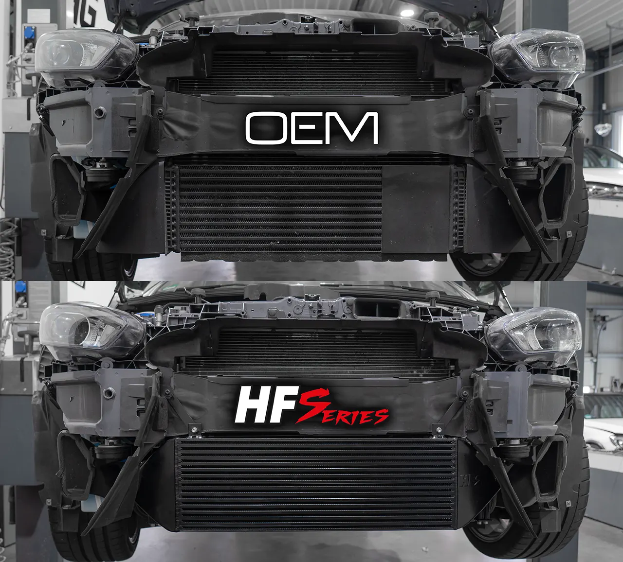 HF-Series Front-Ladeluftkühler Ford Focus RS Mk.3 350PS