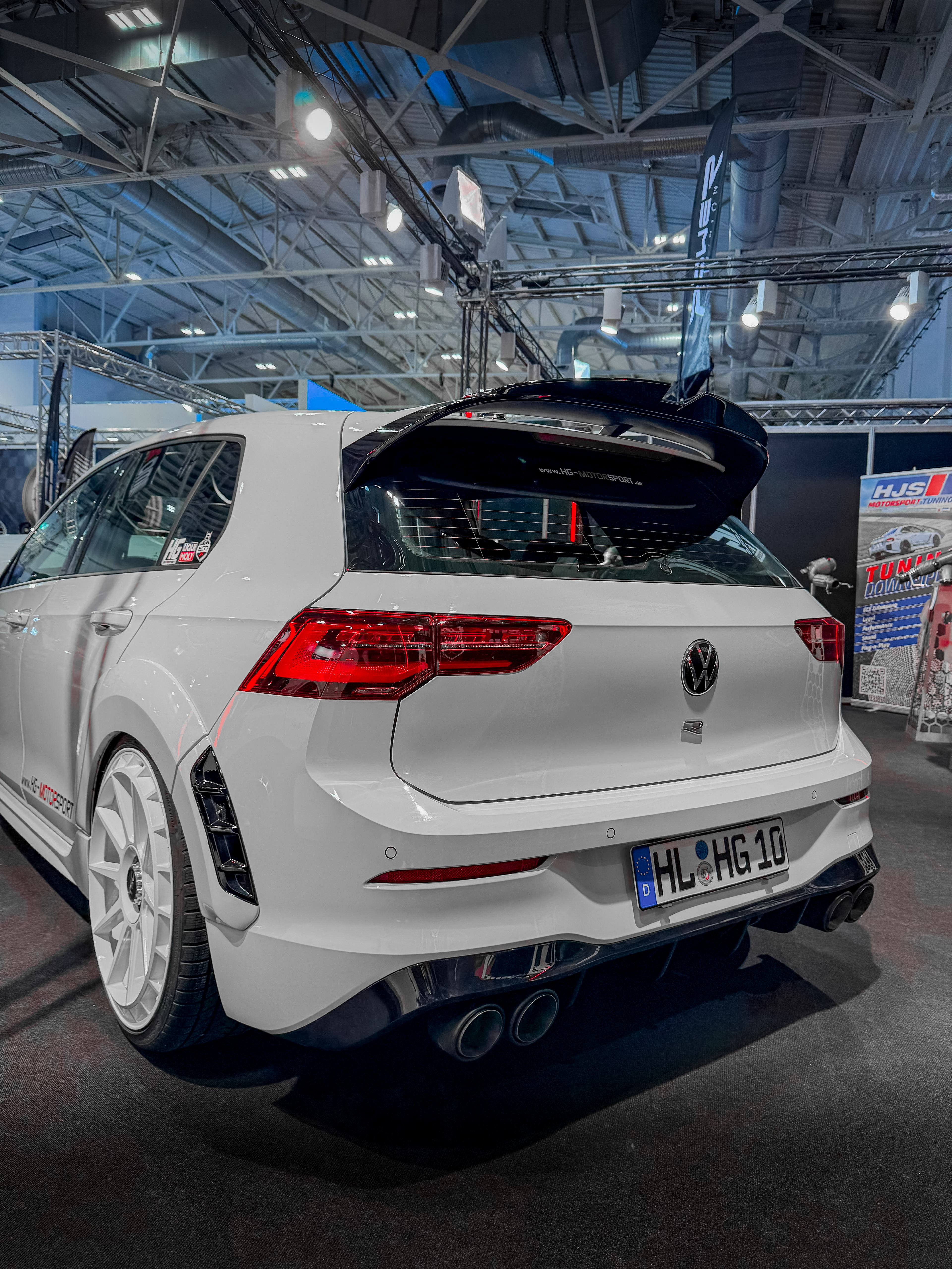 Heckspoiler Golf 8 R & GTI Clubsport mit Performance Paket