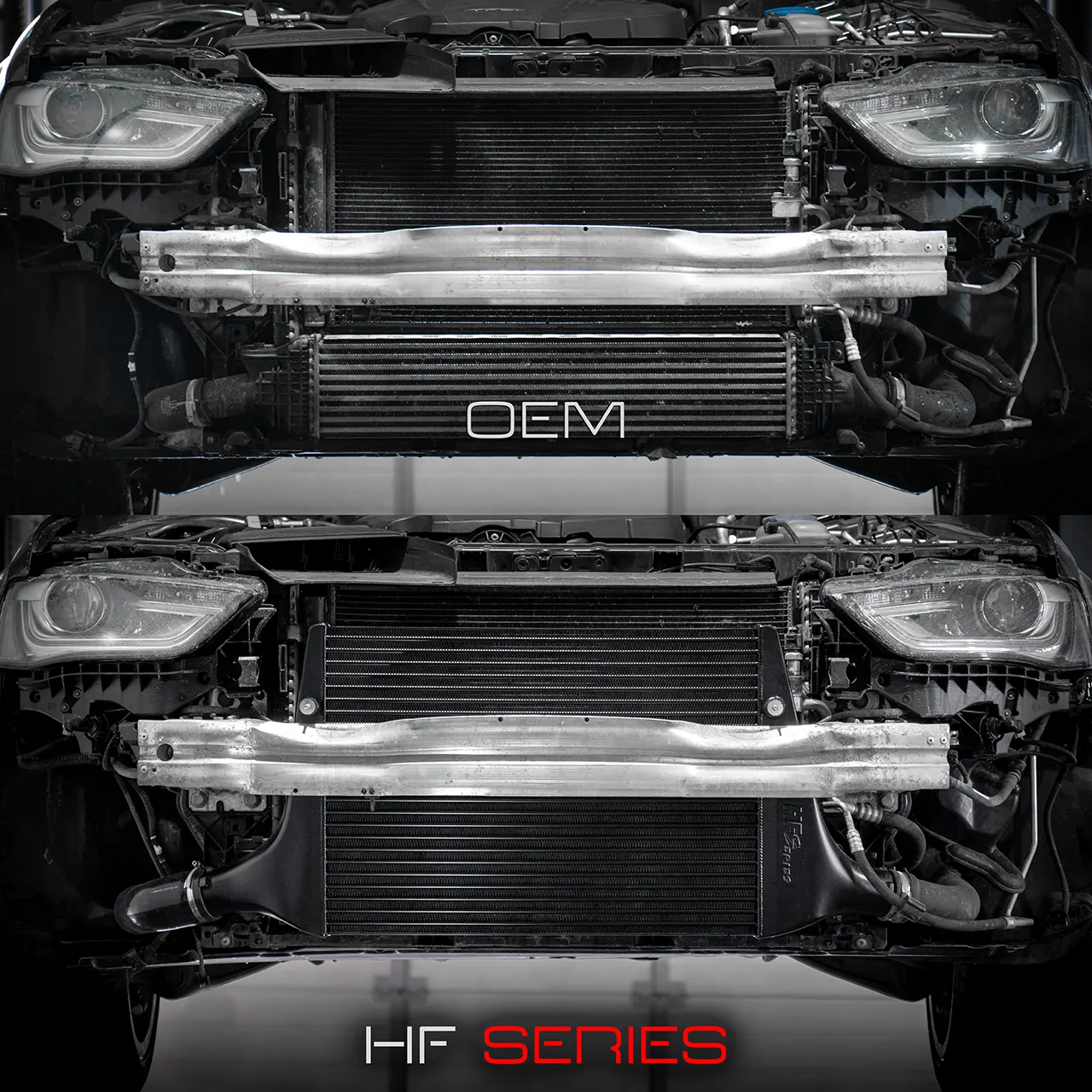 HF-Series Ladeluftkühler Kit Audi A4/A5 B8 B8.5