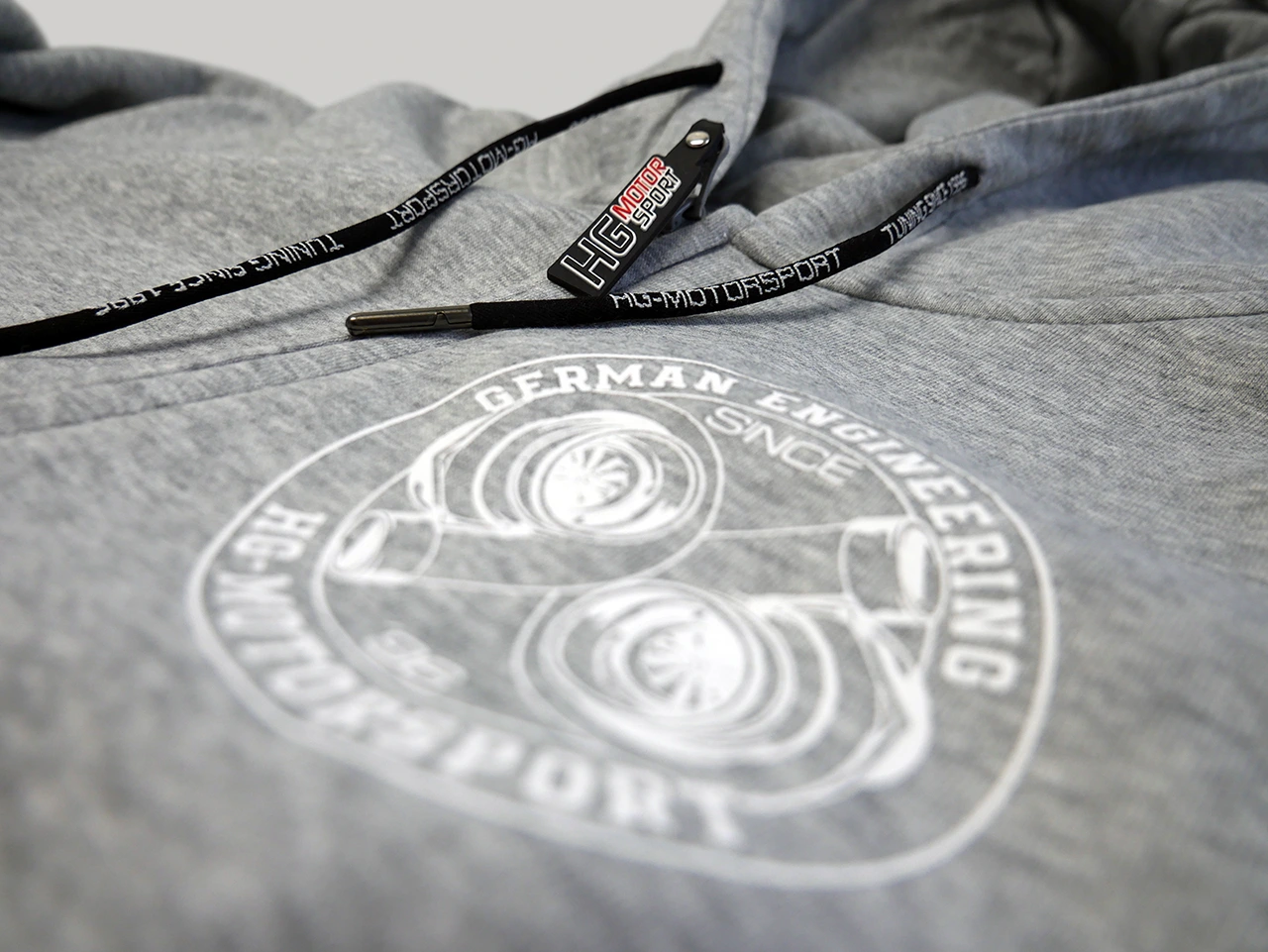 Zip-Hooded-Sweater "Double Charged Since 96"