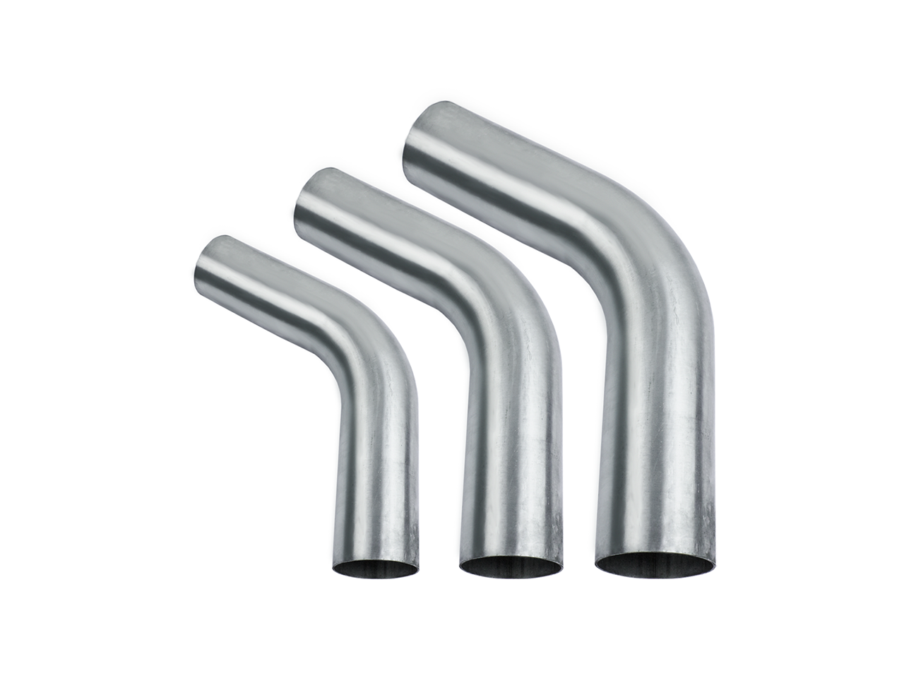 Edelstahlbogen 60° (lang) 1,6mm Wandstärke