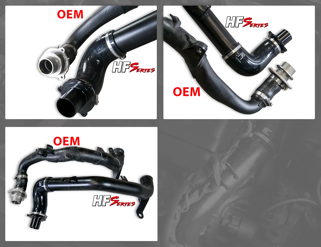 Turbo Outlet Pipe Kit Lader > LLK VAG 1.8-2.0 T(F)SI EA88 Gen.3 (z.B. Golf 7 GTI, A3 8V)