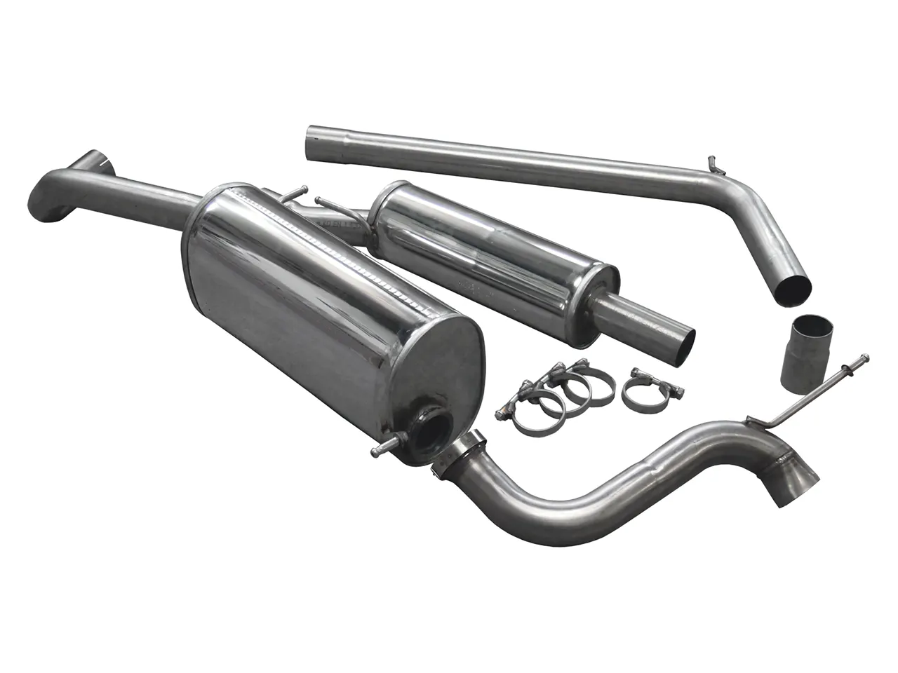 Bull-X Abgasanlage 2,5" VAG 1.2-1.4 T(F)SI (z.B. A1 8X, Ibiza 6J, Polo 6R)