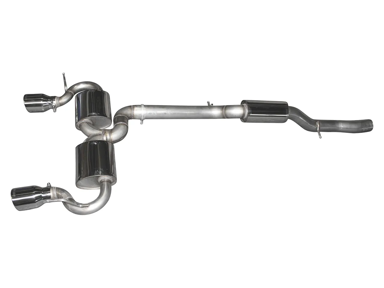 Bull-X ECE Abgasanlage 3" Y-Style Audi TT 8N 1.8T quattro 225PS