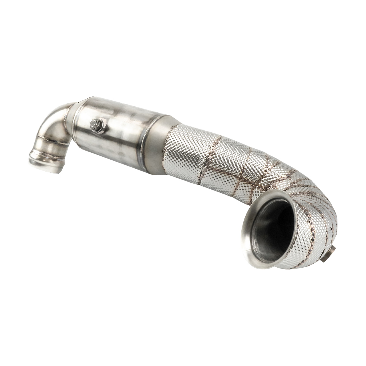 Bull-X Downpipe 3,5" Mercedes A45 W176, CLA45 C117, GLA45 AMG X156 (mit ECE*)