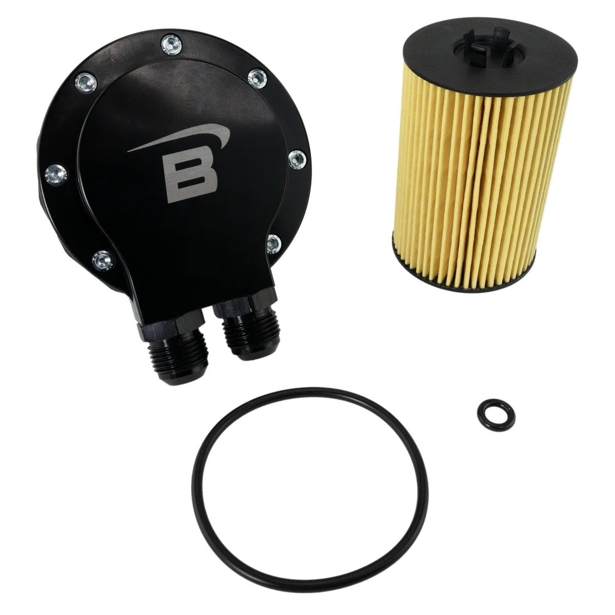 3.0L TDI EA897 evo Ölkühlerflansch BILLET BAR-TEK®