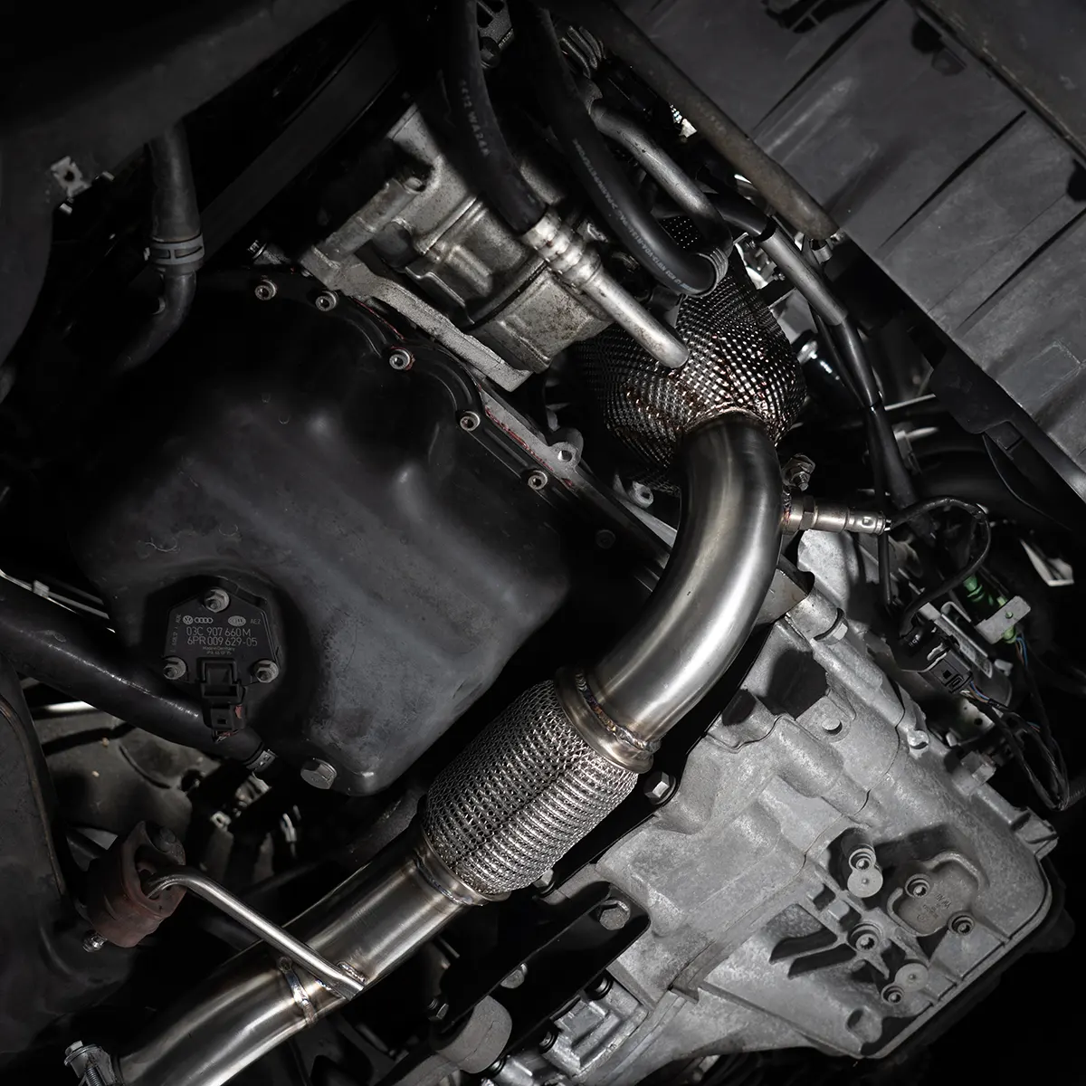 Bull-X Downpipe 2,5" VAG 1.2 T(F)SI EA111 (z.B. Polo 6R, A1 8X) (mit ECE*)