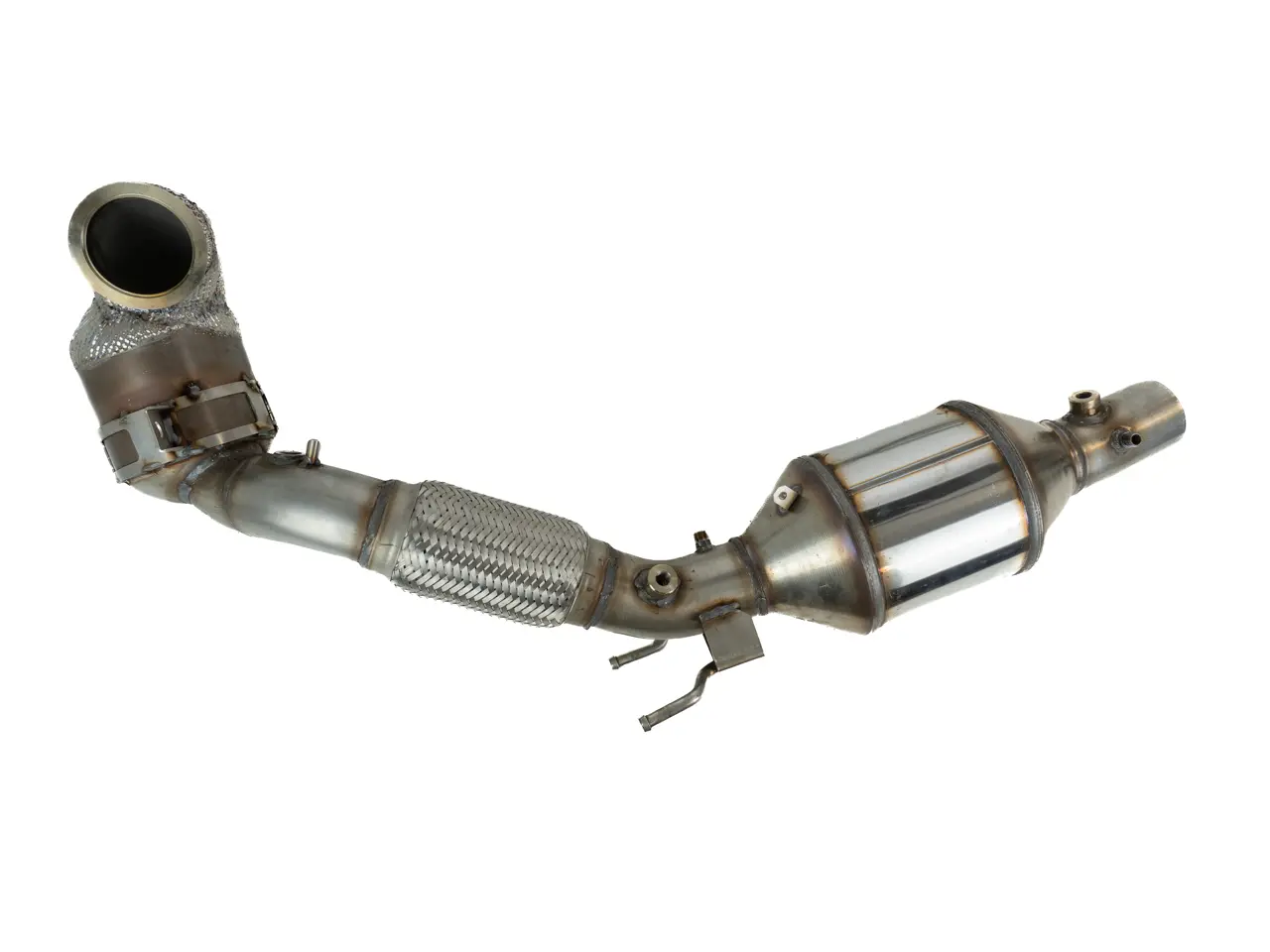 HJS ECE Downpipe VAG 2.0 T(F)SI EA888 Gen.3 FWD OPF (z.B. Golf 7 TCR) 90821160