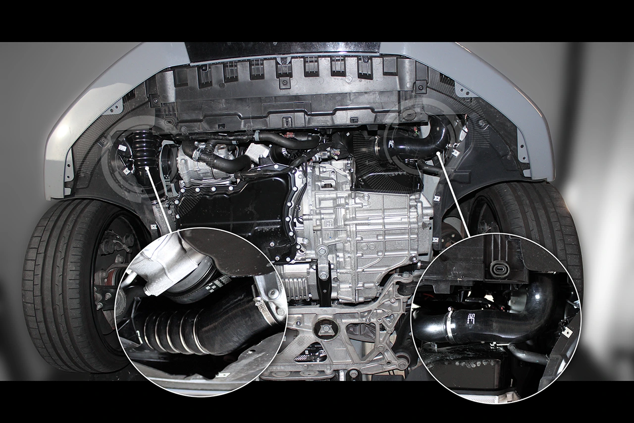 Ladeluftkühler Schlauchkit Audi RS3 8V/8Y / TTRS 8S 367PS 400PS